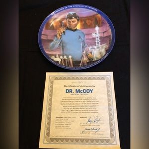 Star Trek TOS - Dr. McCoy Plate